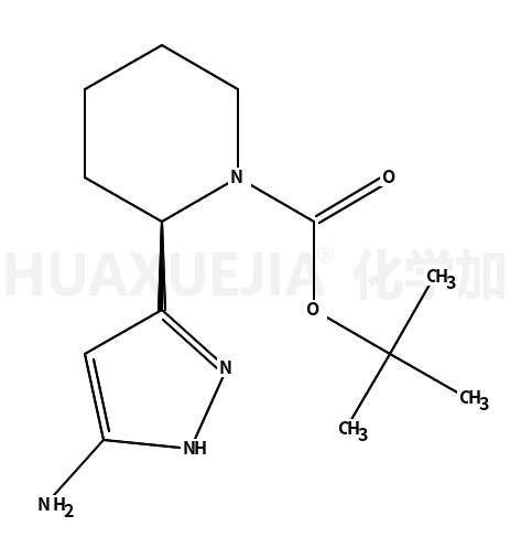 (S)-tert-butyl 2-(5-Amino-1H-pyrazol-3-yl)piperidine-1-carboxylate