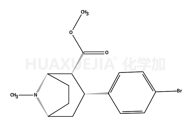 methyl (1S,3S,4S,5R)-3-(4-bromophenyl)-8-methyl-8-azabicyclo[3.2.1]octane-4-carboxylate