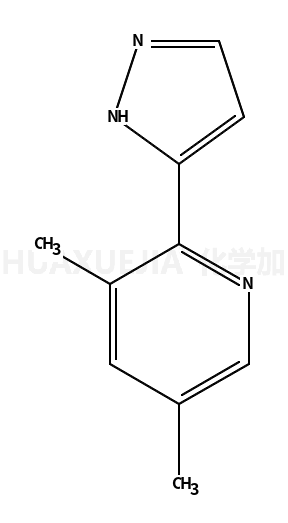3,5-dimethyl-2-(1H-pyrazol-3-yl)pyridine