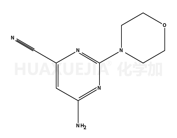 6-amino-2-(4-morpholinyl)-4-Pyrimidinecarbonitrile