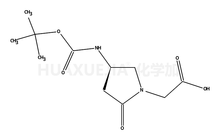 (S)-(4-n-boc-氨基-2-氧代-吡咯烷-1-基)-乙酸