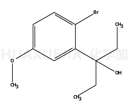 3-(2-bromo-5-methoxyphenyl)pentan-3-ol