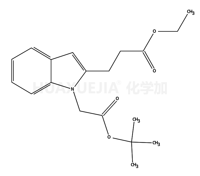 3-[1-(2-叔丁氧基-2-氧代乙基)-1H-吲哚-2-基]丙酸乙酯