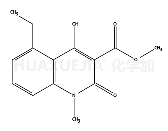 1,2-dihydro-4-hydroxy-5-ethyl-1-methyl-2-oxo-quinoline-3-carboxylic acid methyl ester