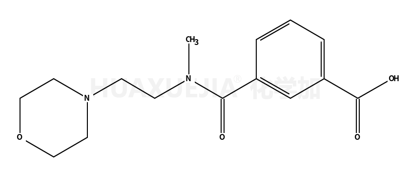 3-(甲基(2-嗎啉基乙基)氨基甲酰)苯甲酸