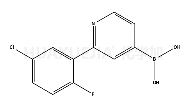 [2-(5-chloro-2-fluorophenyl)pyridin-4-yl]boronic acid