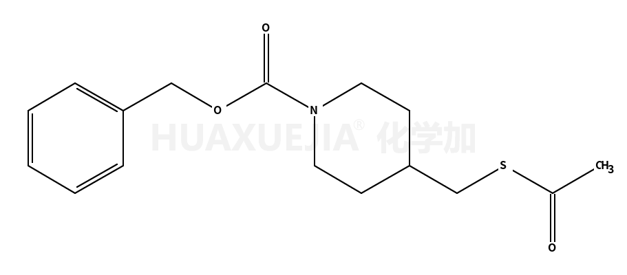 Benzyl 4-((acetylthio)methyl)piperidine-1-carboxylate