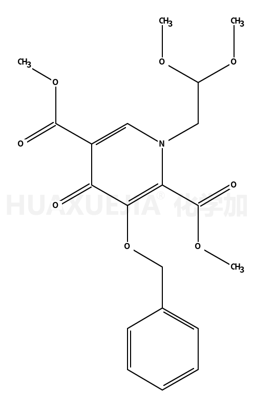 1-(2,2-二甲氧基乙基)-3-(苄氧基)-4-氧代-1,4-二氢吡啶-2,5-二羧酸二甲酯