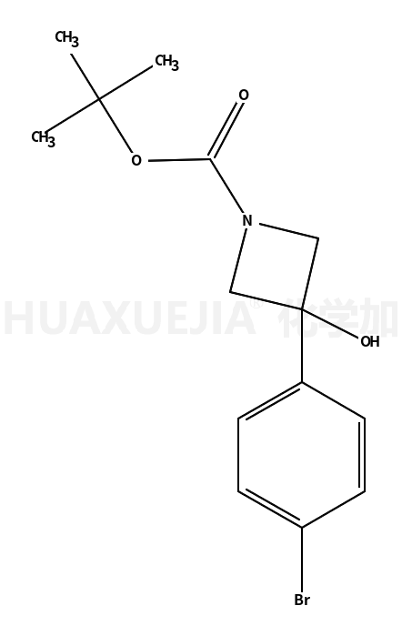 3-(4-溴苯基)-3-羟基氮杂丁烷-1-羧酸叔丁酯