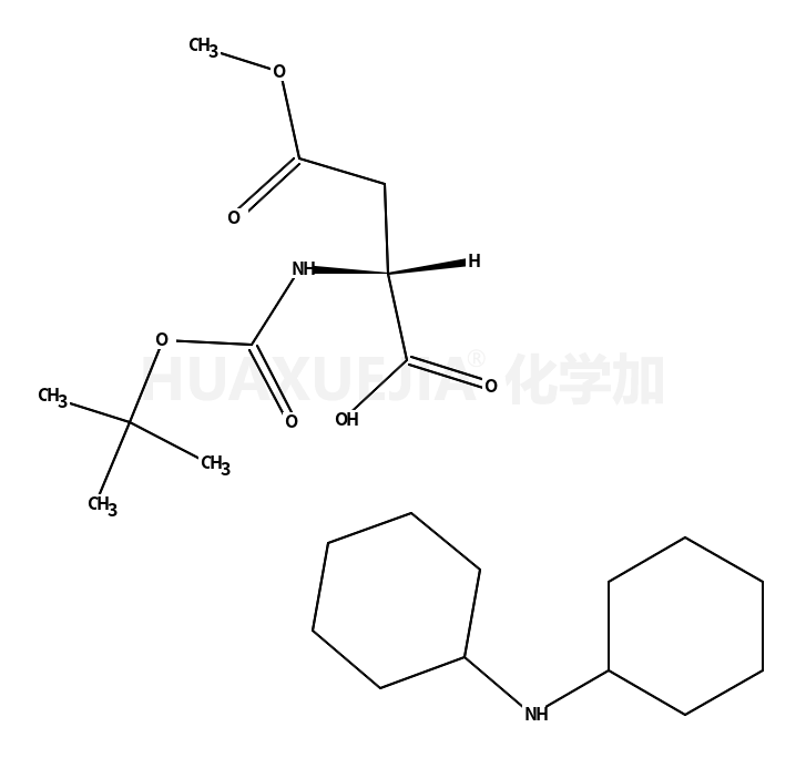 N-cyclohexylcyclohexanamine,(2S)-4-methoxy-2-[(2-methylpropan-2-yl)oxycarbonylamino]-4-oxobutanoic acid