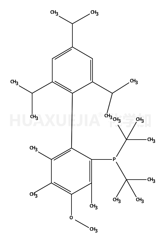 二叔丁基[4-甲氧基-3,5,6-三甲基-2',4',6'-三异丙基联苯-2-基]膦
