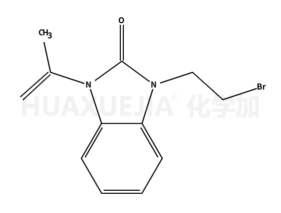 1,3-二氢-1-(2-溴乙基)-3-异丙烯基-2H-苯并咪唑-2-酮