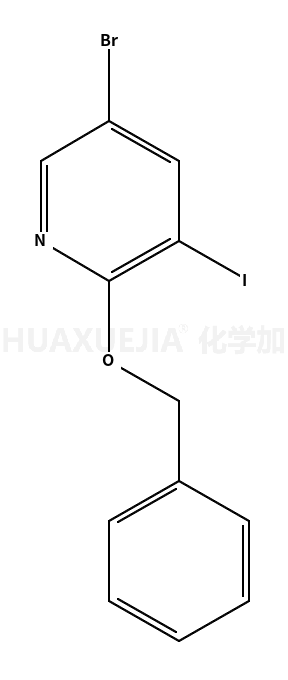 5-bromo-3-iodo-2-phenylmethoxypyridine