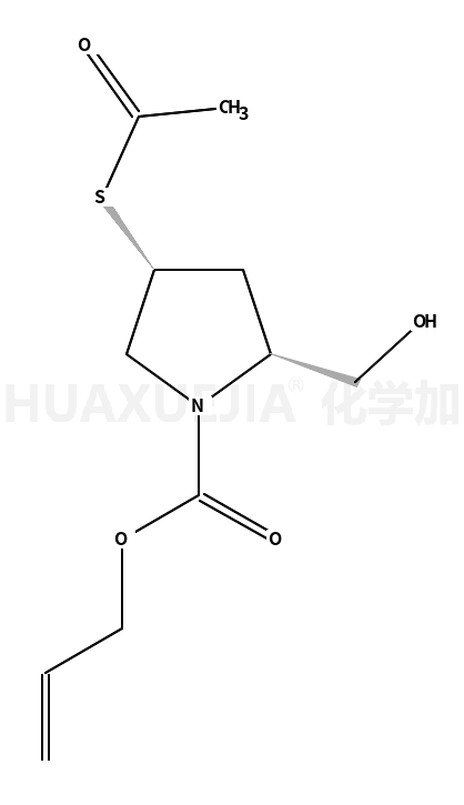 (2S,4S)-4-乙酰基硫代-2-羟基甲基-1-吡咯烷羧酸-2-丙酯