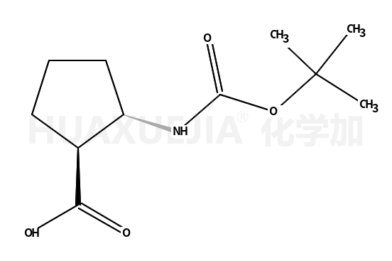 环戊羧酸,  2-[[(1,1-二甲基乙氧基)羰基]氨基]-,(1R,2R)-rel-