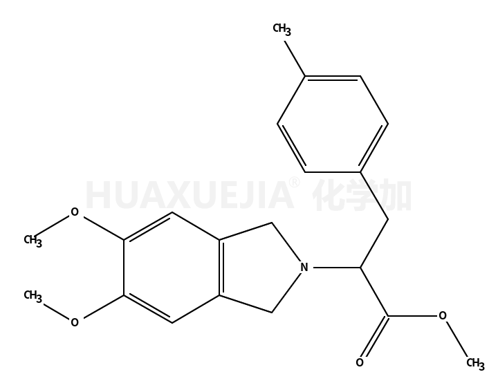 methyl 2-(5,6-dimethoxy-1,3-dihydroisoindol-2-yl)-3-(4-methylphenyl)propanoate