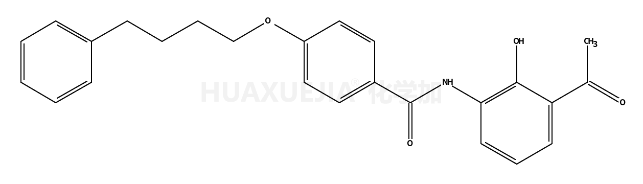 3-[4-(4-苯基丁氧基)苯甲酰基氨基]-2-羟基苯乙酮