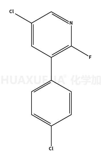 5-氯-3-(4-氯苯基)-2-氟吡啶