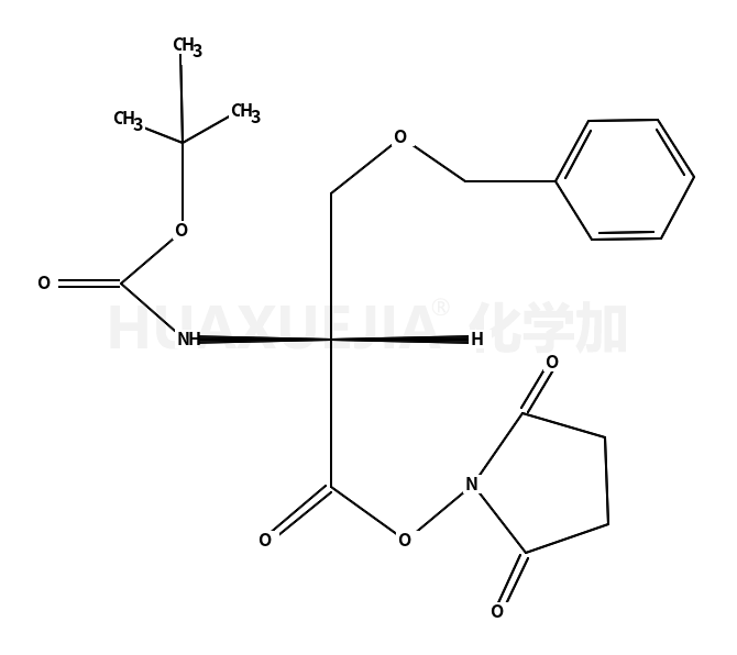 N-(叔丁氧羰基)-O-苄基-L-丝氨酸 N-琥珀酰亚胺酯