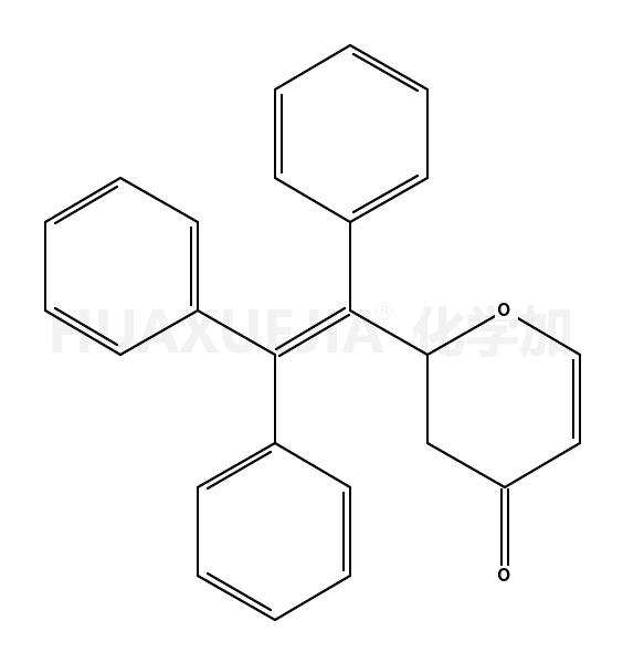 2-(1,2,2-triphenylethenyl)-2,3-dihydropyran-4-one
