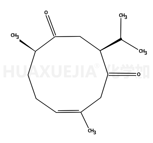 (3S,6E,10S)-6,10-dimethyl-3-propan-2-ylcyclodec-6-ene-1,4-dione