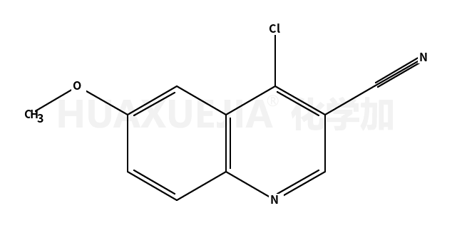 4-氯-6-甲氧基喹啉-3-甲腈