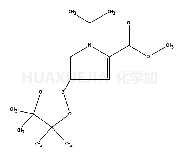 1H-Pyrrole-2-carboxylic acid, 1-(1-methylethyl)-4-(4,4,5,5-tetramethyl-1,3,2-dioxaborolan-2-yl)-, methyl ester