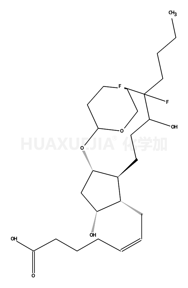 (Z)-7-[(1R,2R,3R,5S)-2-(4,4-二氟-3-羟辛基)-5-羟基-3-[(四氢-2H-吡喃-2-基)氧基]环戊基]-5-庚酸