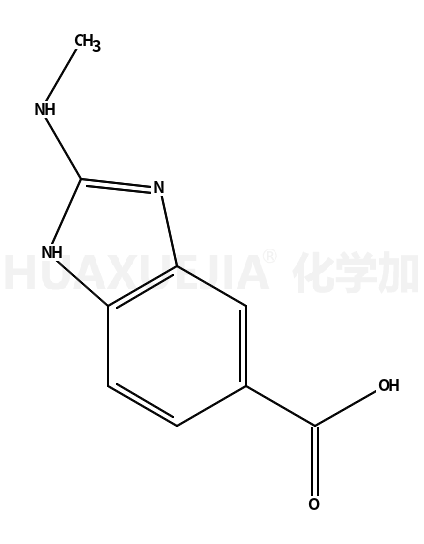 2-(methylamino)-3H-benzimidazole-5-carboxylic acid