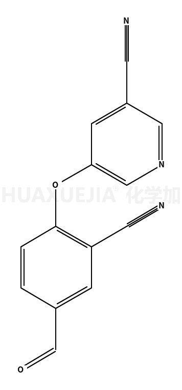 5-(2-cyano-4-formylphenoxy)nicotinonitrile
