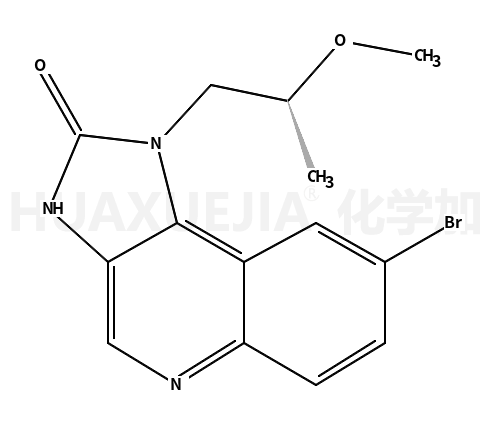 8-溴-1,3-二氢-1-[(2S)-2-甲氧基丙基]-2H-咪唑并[4,5-c]喹啉-2-酮