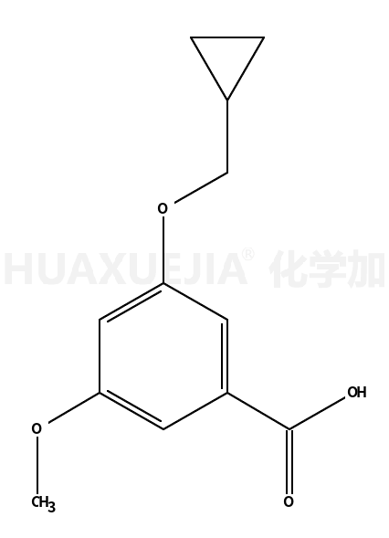 Benzoic acid, 3-(cyclopropylmethoxy)-5-methoxy-
