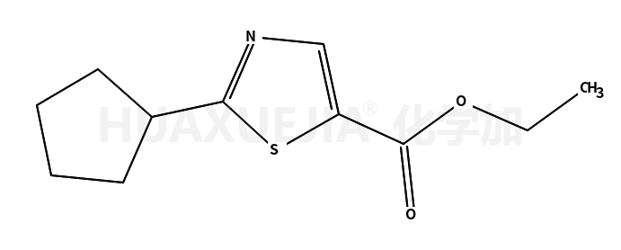5-Thiazolecarboxylic acid, 2-cyclopentyl-, ethyl ester