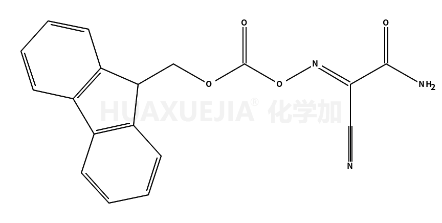 N-(((9H-fluoren-9-yl)methoxy)carbonyloxy)-2-amino-2-oxoacetimidoyl cyanide