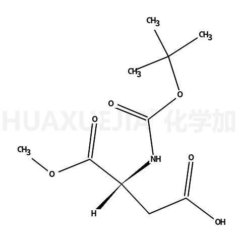 叔丁氧羰基-D-天冬氨酸-甲酯