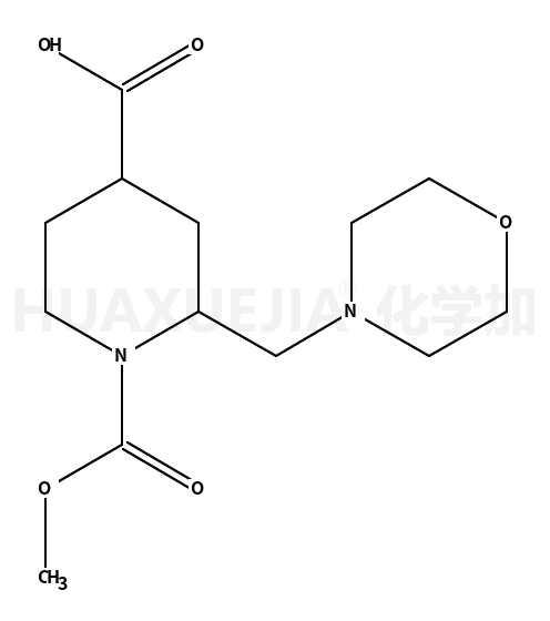 1-methoxycarbonyl-2-(morpholin-4-ylmethyl)piperidine-4-carboxylic acid