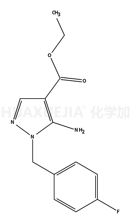 ethyl 5-amino-1-(4-fluorobenzyl)-1H-pyrazole-3-carboxylate