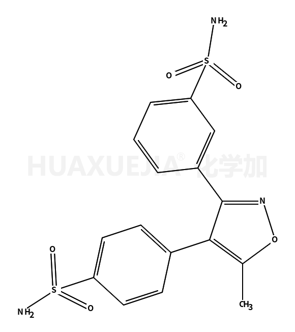 3-[4-[4-(氨基磺酰基)苯基]-5-甲基-3-异恶唑基]苯磺酰胺