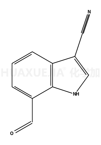 7-formyl-1H-indole-3-carbonitrile
