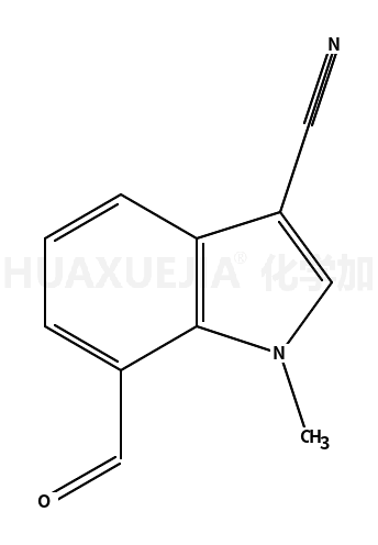 7-formyl-1-methylindole-3-carbonitrile