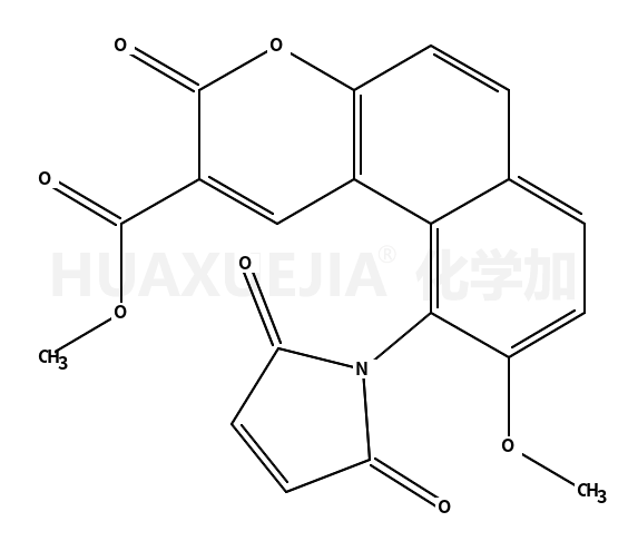 Methyl 10-(2,5-dioxo-2,5-dihydro-1H-pyrrol-1-yl)-9-methoxy-3-oxo-3H-benzo[f]chromene-2-carboxylate
