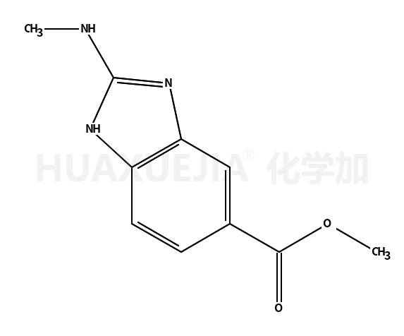 methyl 2-(methylamino)-3H-benzimidazole-5-carboxylate