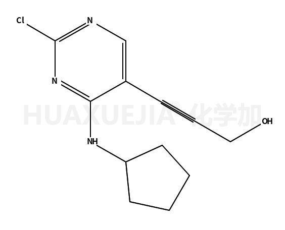 3-(2-氯-4-(环戊基氨基)嘧啶-5-基)丙-2-炔-1-醇