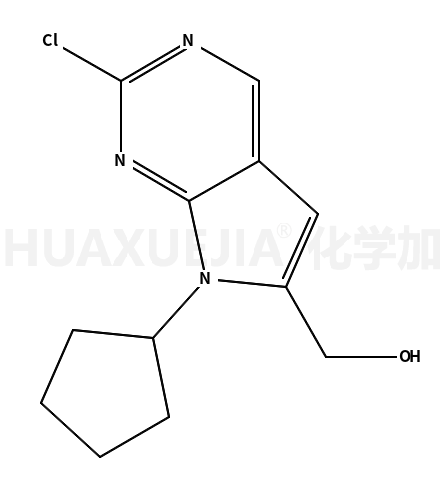 (2-chloro-7-cyclopentyl-7H-pyrrolo[2,3-d]pyrimidin-6-yl)methanol