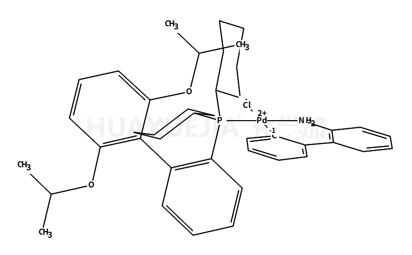 氯(2-二環(huán)己基膦基-2',6'-二-異丙氧基-1,1'-聯(lián)苯基)(2-氨基-1,1'-聯(lián)苯-2-基)鈀(II)