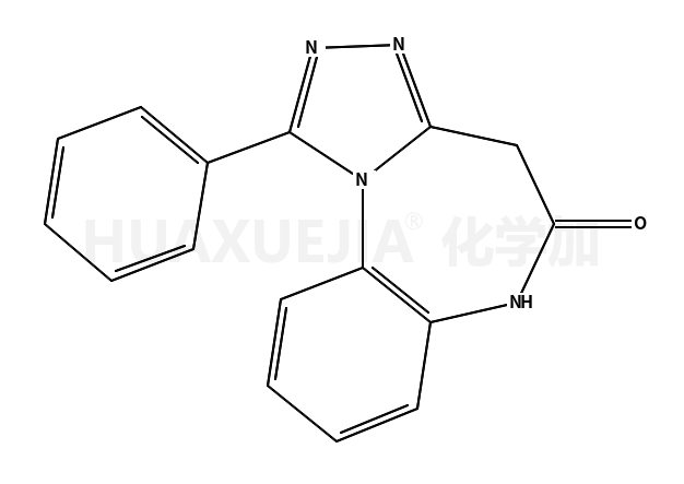 1-phenyl-4H--triazolobenzodiazepin-5(6H)-one