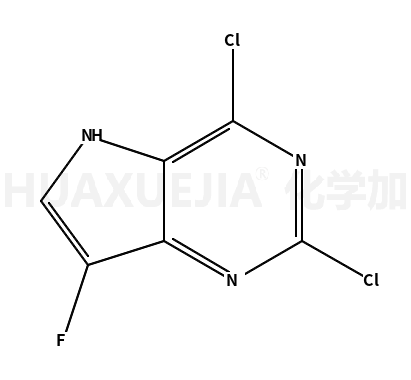 2,4-dichloro-7-fluoro-5H-pyrrolo[3,2-d]pyrimidine