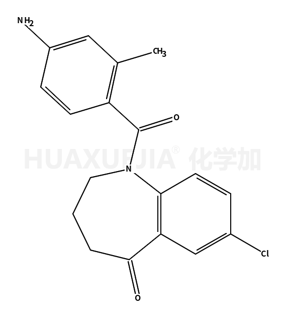 1-(4-氨基-2-甲基苯甲酰基)-7-氯-1,2,3,4-四氢-5H-1-苯并氮杂卓-5-酮