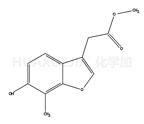 methyl 2-(6-hydroxy-7-methyl-1-benzofuran-3-yl)acetate