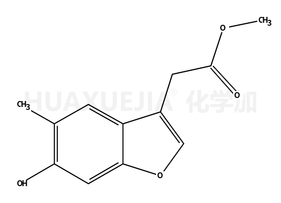 methyl 2-(6-hydroxy-5-methyl-1-benzofuran-3-yl)acetate